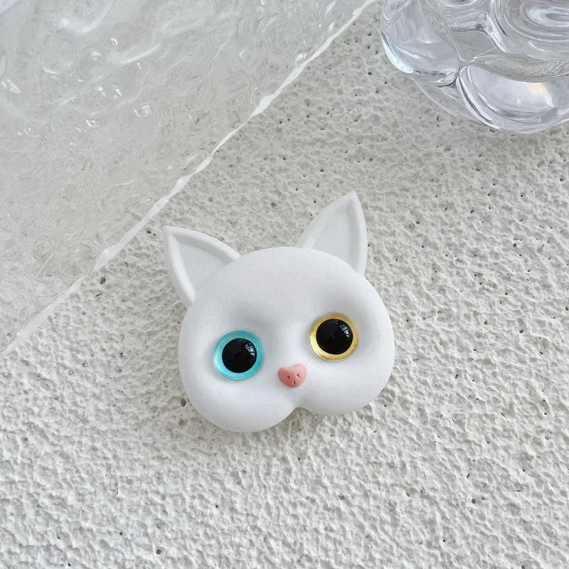 DIY Resin Accessories Phone Holder Phone Case 3D Cat Beauty Decoration IPhone Phone Accessories