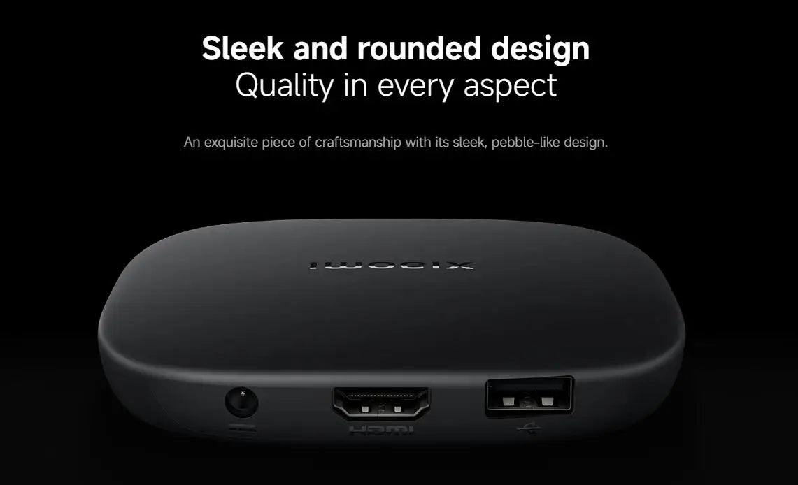 Xiaomi Mi TV Box S 3rd / 2nd Gen, Android Smart TV Box Media Player 4K UHD Google TV Dolby Vision HDR10+ Google Assistant BT5.2