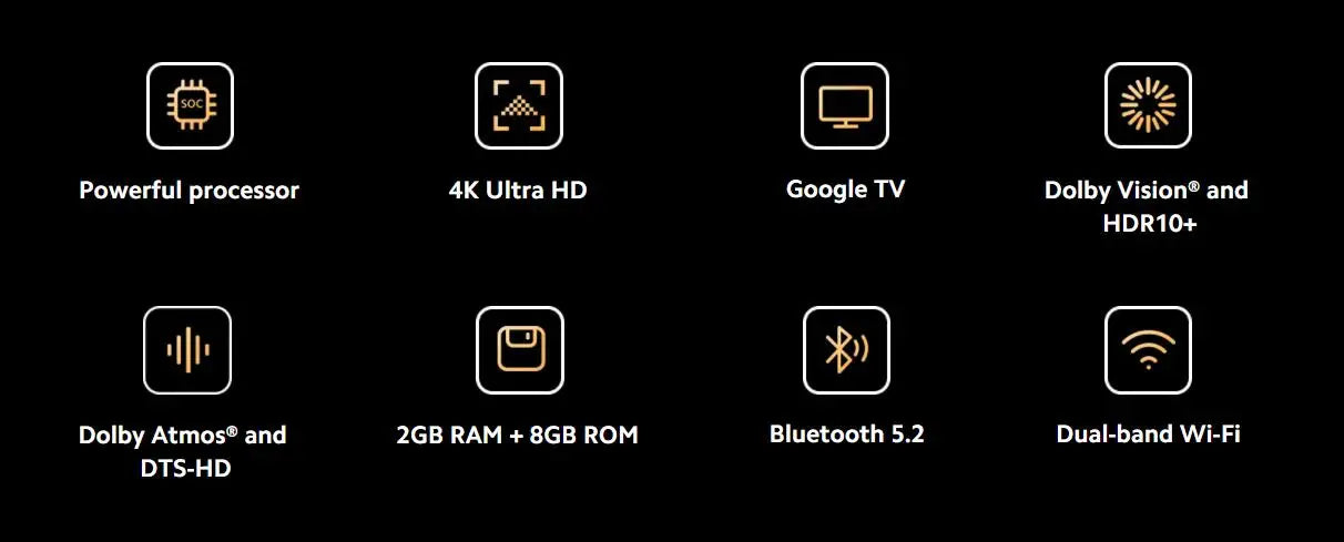 Xiaomi Mi TV Box S 3rd / 2nd Gen, Android Smart TV Box Media Player 4K UHD Google TV Dolby Vision HDR10+ Google Assistant BT5.2