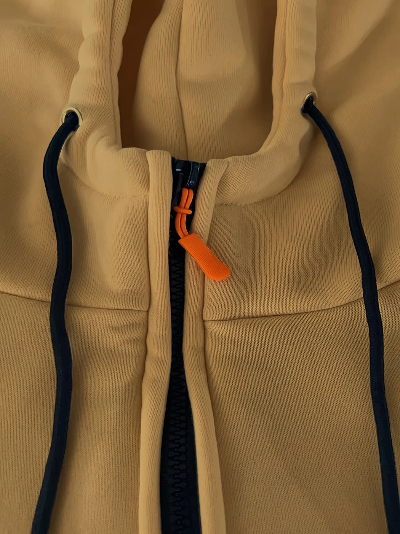 New Multi Pocket Zipper Fleece Dropped Shoulder Hooded Sweatshirt Men's Women's Plus Size Loose Pullover Fashion Sweatshirt