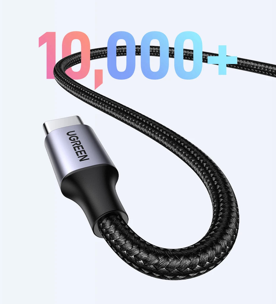 UGREEN 3A USB Type C Cable For Xiaomi Samsung Galaxy S24 Fast Charging USB Charging Data Cable 18W For iPhone 15 iPad Poco USB C
