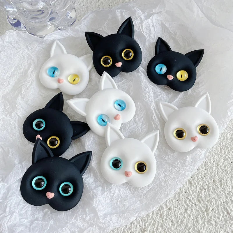 DIY Resin Accessories Phone Holder Phone Case 3D Cat Beauty Decoration IPhone Phone Accessories