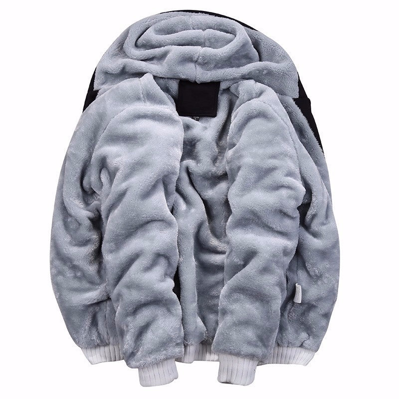 Mens Winter Insulated Zip Up Hooded Jacket - Thick & Padded for Ultimate Warmth, Stylish & Comfortable, High-Performance Best Seller - Ideal for Cold Weather