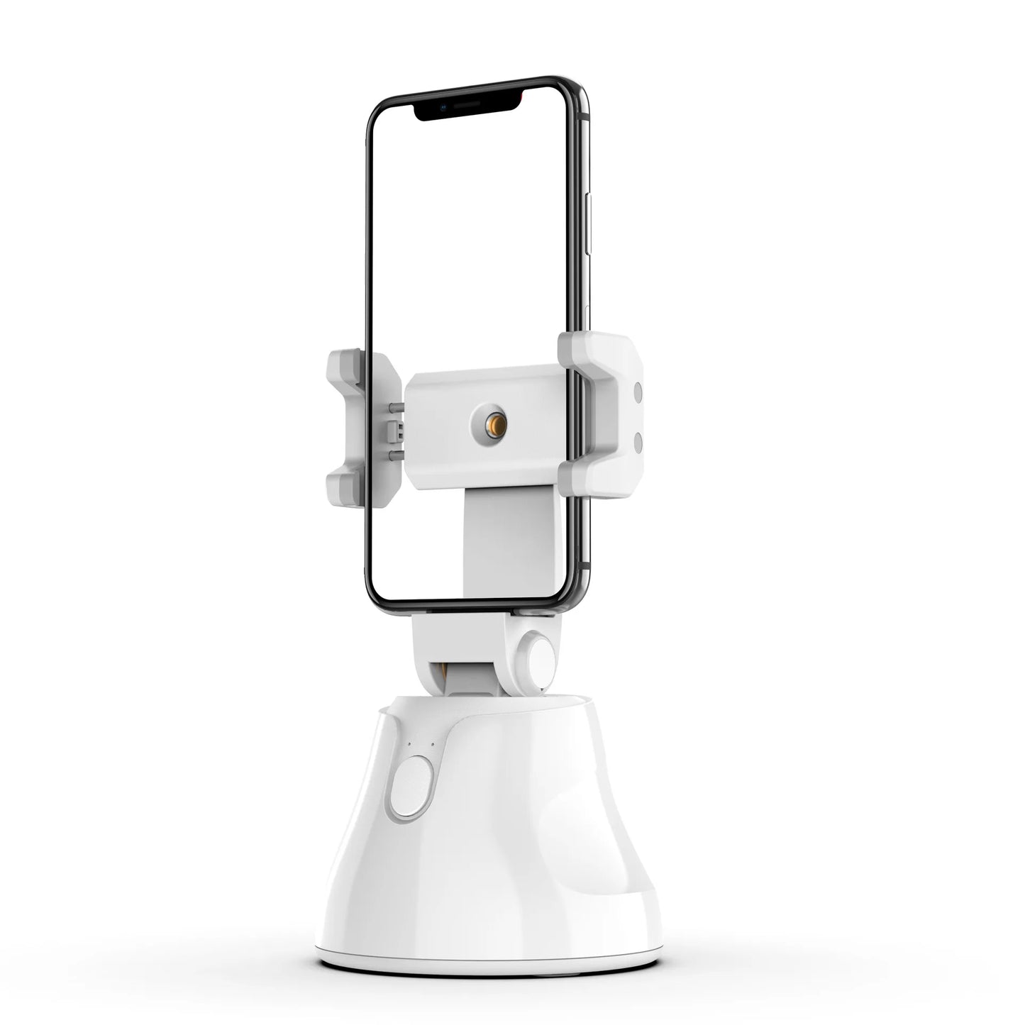2025 Portable All-in-One Smart Selfie Stick Auto 360 Degree Rotates Face Object Tracking Wireless Vlog Shooting Smartphone Desk