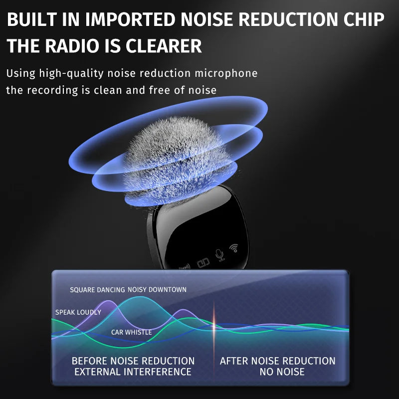 R8 Professional Single Micro Phone Auto Noise Reduction for Phone Video Recording Interview Vlog Mini Wireless Lavalier Mic
