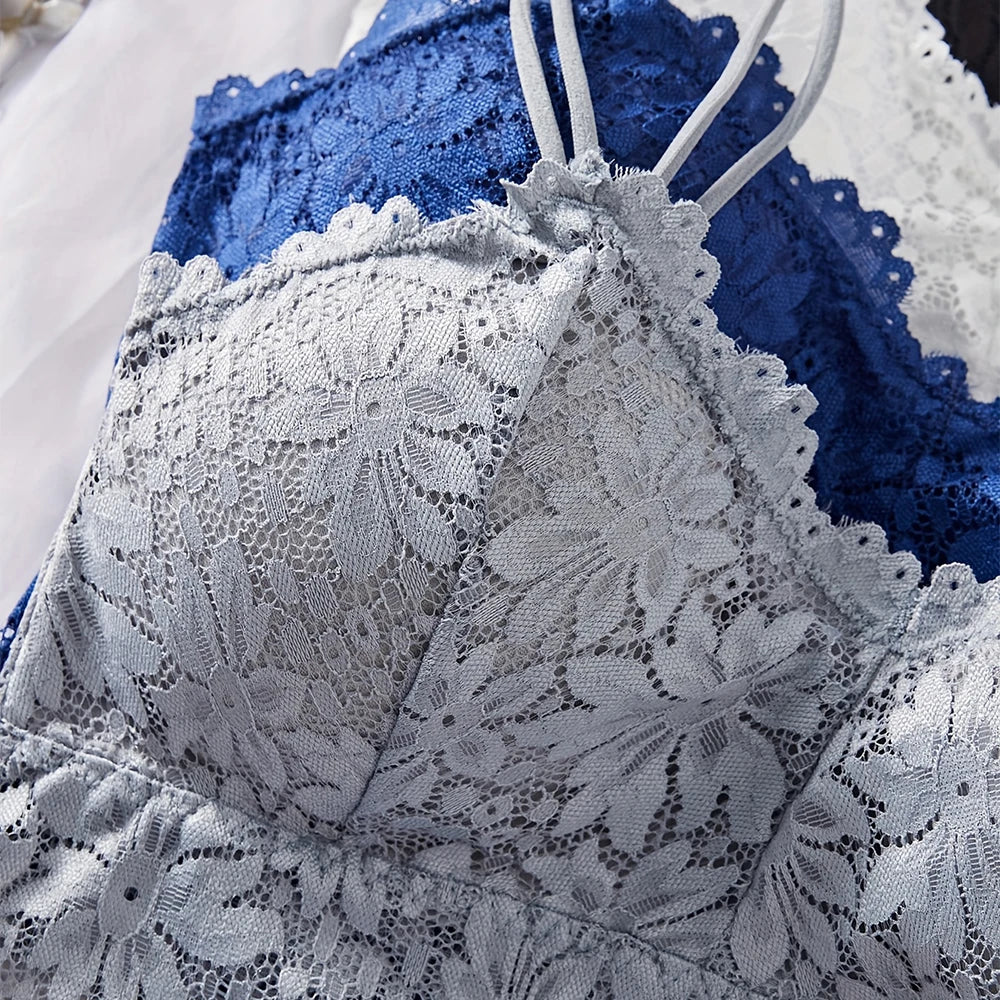US Local Stock 4pcs Lace Valentines Lingerie Lingerie Vendors Underwear for Women Lingerie Set Underwear Woman Linge