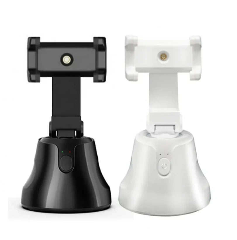 2025 Portable All-in-One Smart Selfie Stick Auto 360 Degree Rotates Face Object Tracking Wireless Vlog Shooting Smartphone Desk