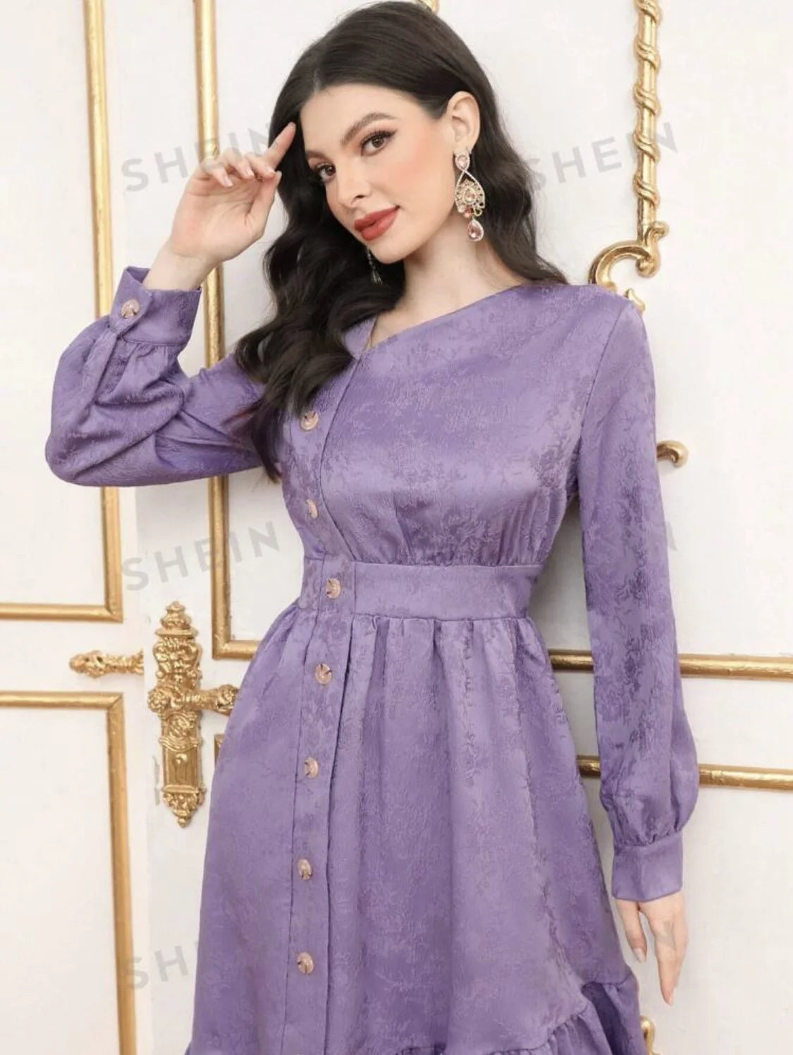3D Textured Woven Weaved Jacquard Fabric With Floral Raised Design Pattern for Making Children Wear Women Dresses Clothings