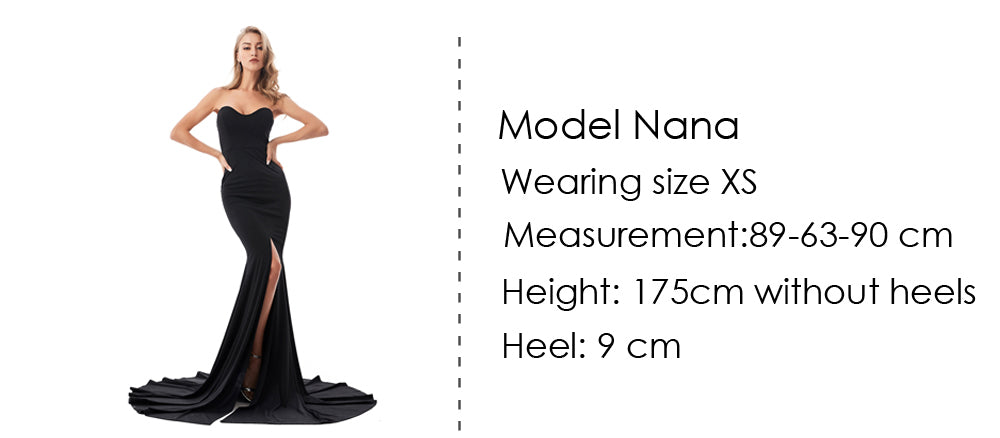 Sexy Strapless Long Black Maxi Dress Front Slit Bare Shoulder Red Women's Evening Summer Night Gown Party Maternity Dresses