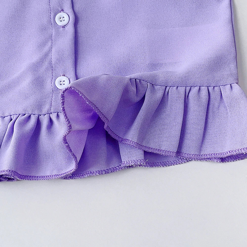 Kids Girls Clothing Sets Summer New Style Brand  Baby Short Sleeve T-Shirt+Pant Dress 2Pcs Children Clothes Suits