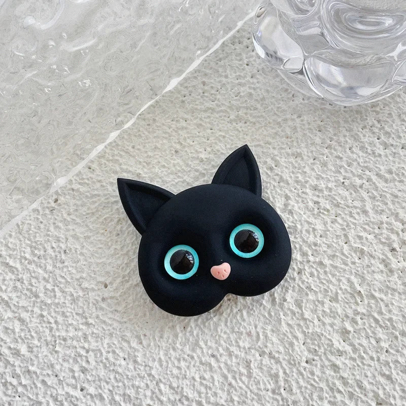 DIY Resin Accessories Phone Holder Phone Case  3D Cat Beauty  Decoration IPhone  Phone Accessories