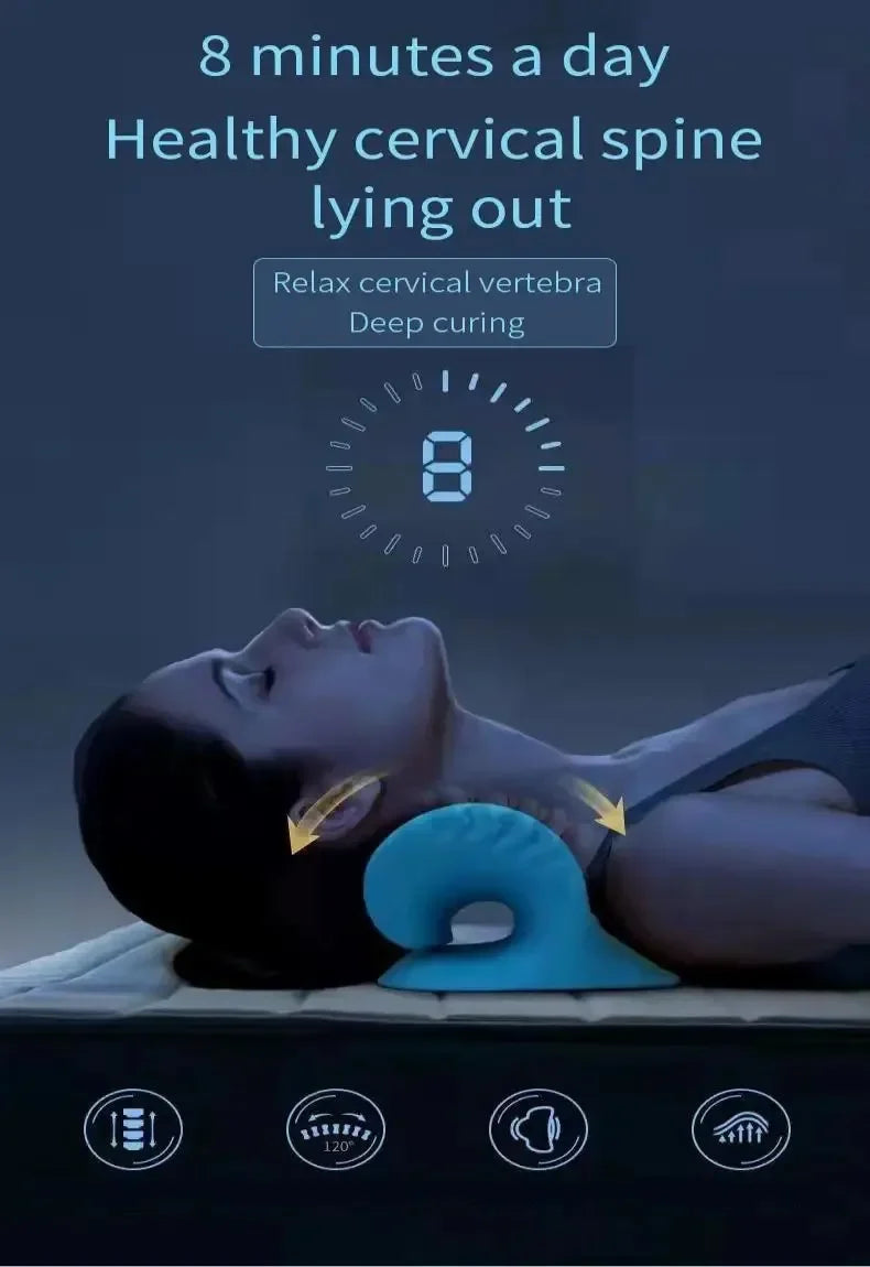 Cervical Massage Pad, U-Shaped Pad, Shiatsu Gravity, Neck And Shoulders Relaxation