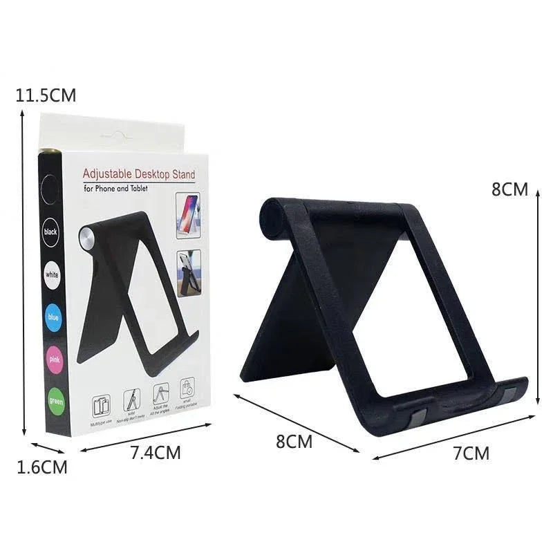 Portable Desk Holder Phone Stand Mobile Smartphone Holders Support Stand for iPhone for iPad Cell Phone Table Holder Accessories