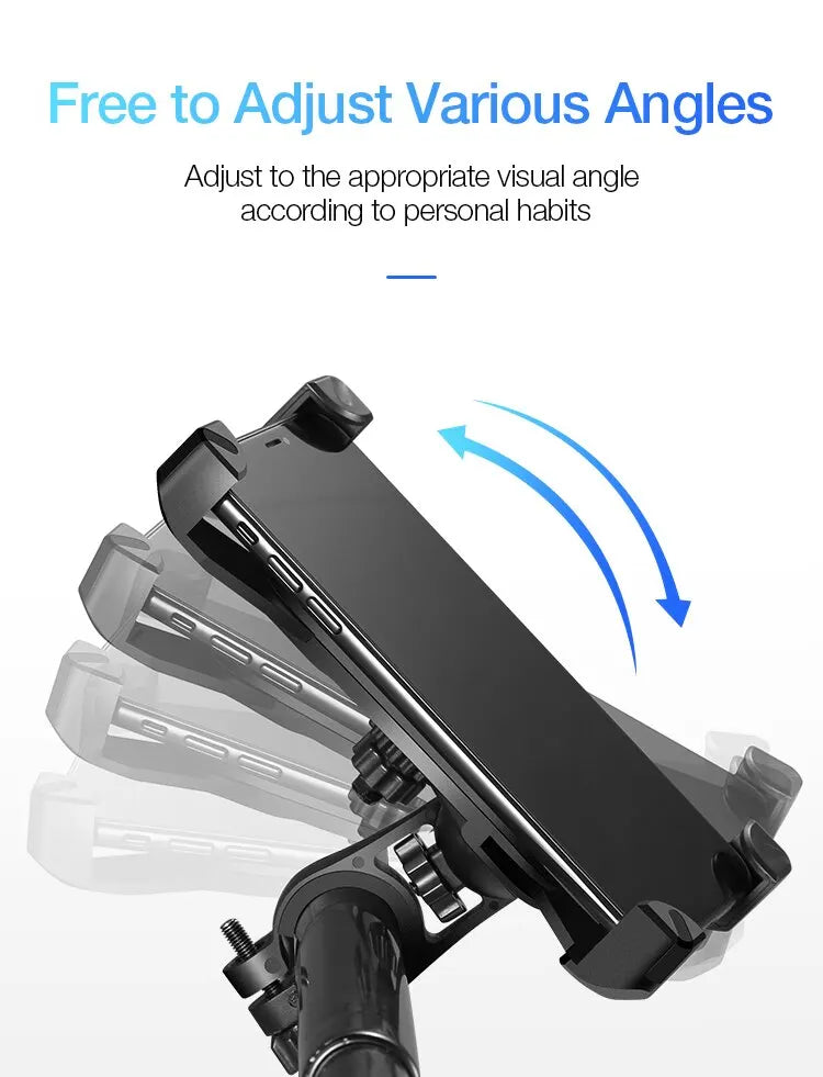 Phone Holder Clip Bracket Electric Scooter Case Universal MTB Road Bike Phone Holder Bicycle Accessories