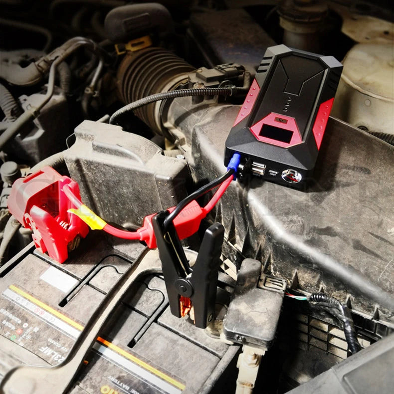 GKFLY 18000mAh Car Jump Starter Portable Power Bank Car Battery Booster 12V Car Starting Device for Petrol  6.0L Diesel 4.0L