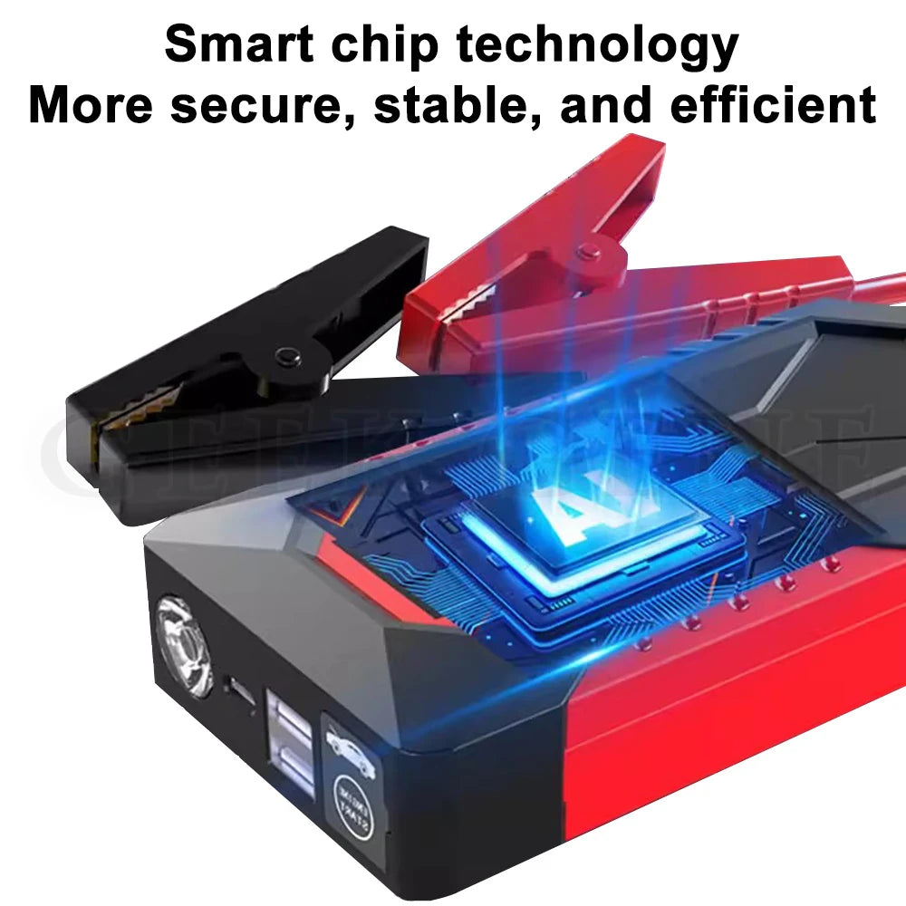 GKFLY 18000mAh Car Jump Starter Portable Power Bank Car Battery Booster 12V Car Starting Device for Petrol  6.0L Diesel 4.0L