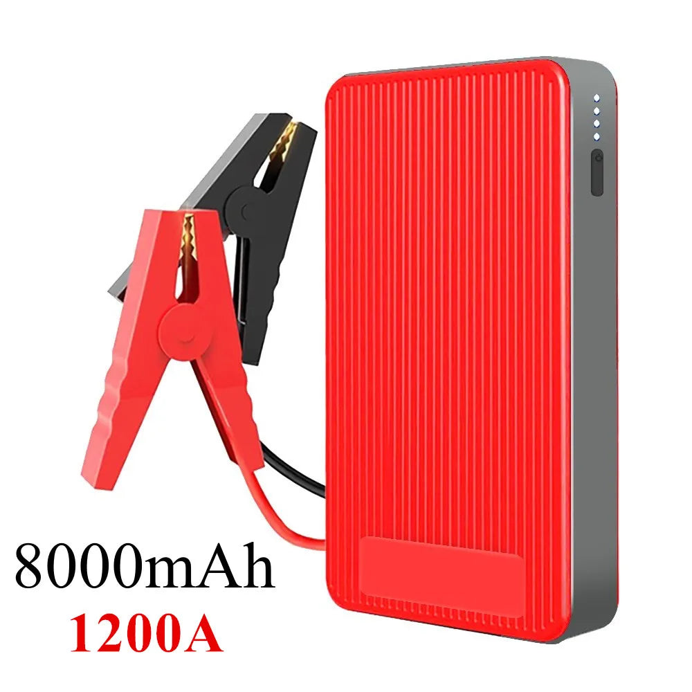 GKFLY 18000mAh Car Jump Starter Portable Power Bank Car Battery Booster 12V Car Starting Device for Petrol  6.0L Diesel 4.0L