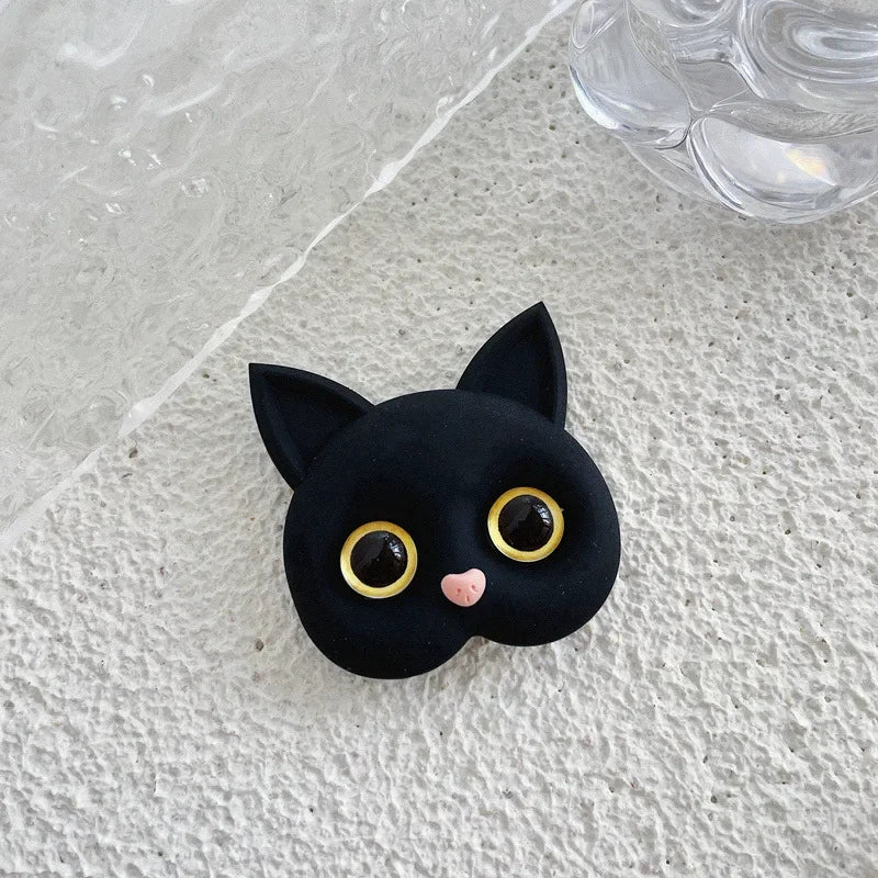 DIY Resin Accessories Phone Holder Phone Case  3D Cat Beauty  Decoration IPhone  Phone Accessories