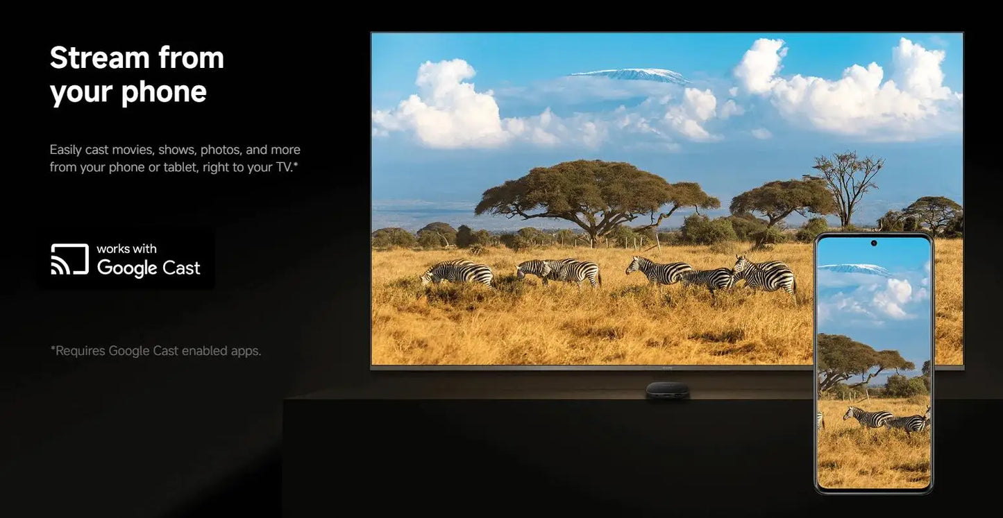 Xiaomi Mi TV Box S 3rd / 2nd Gen, Android Smart TV Box Media Player 4K UHD Google TV Dolby Vision HDR10+ Google Assistant BT5.2